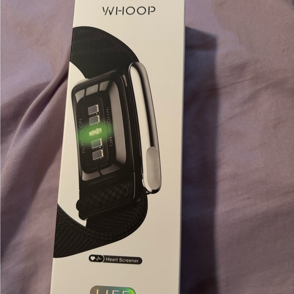 Whoop Fitness Tracker with Black Band